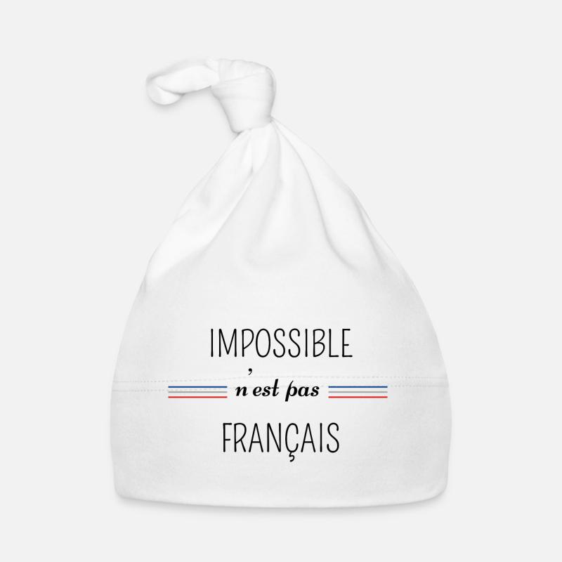 impossible n'est pas Français Bonnet bio Bébé