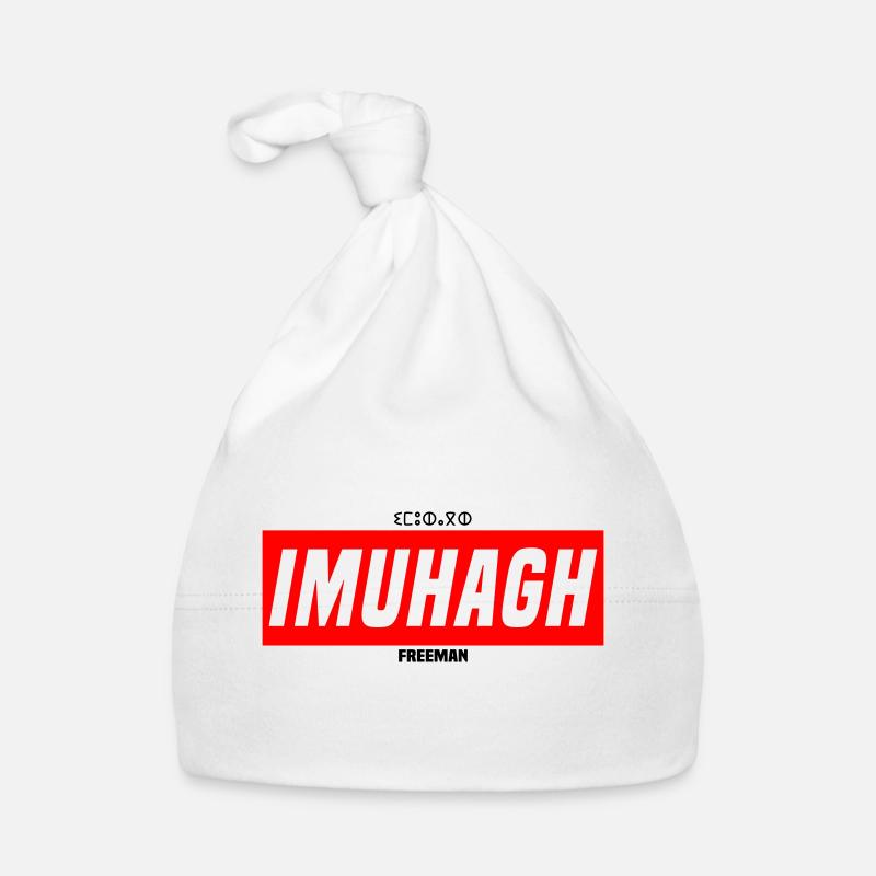IMUHAGH - Organic Baby Cap - white