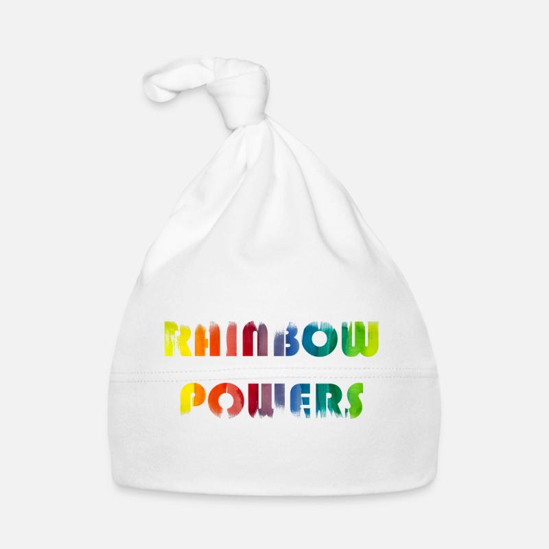 RAINBOW POWERS Organic Baby Cap