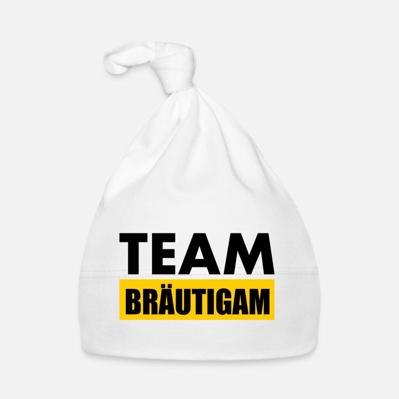 Team bräutigam Baby Bio-Mütze