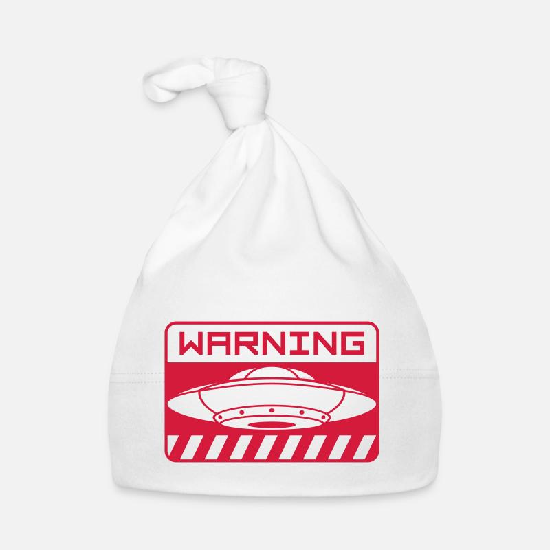 Soucoupe d’avertissement de bouclier d’OVNI Bonnet bio Bébé