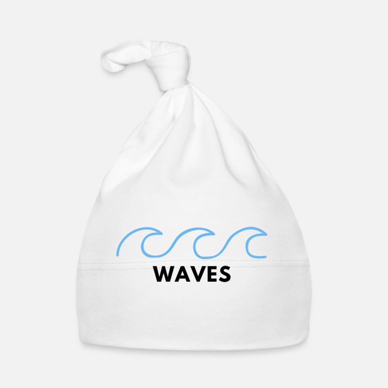 WAVES Baby Bio-Mütze