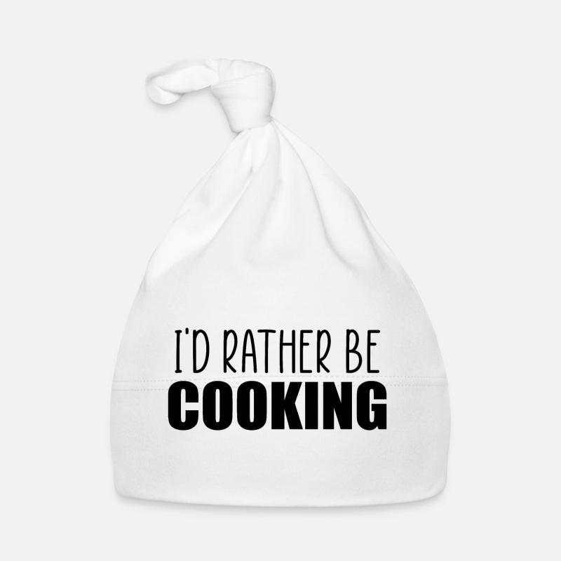 I'd rather be cooking Organic Baby Cap