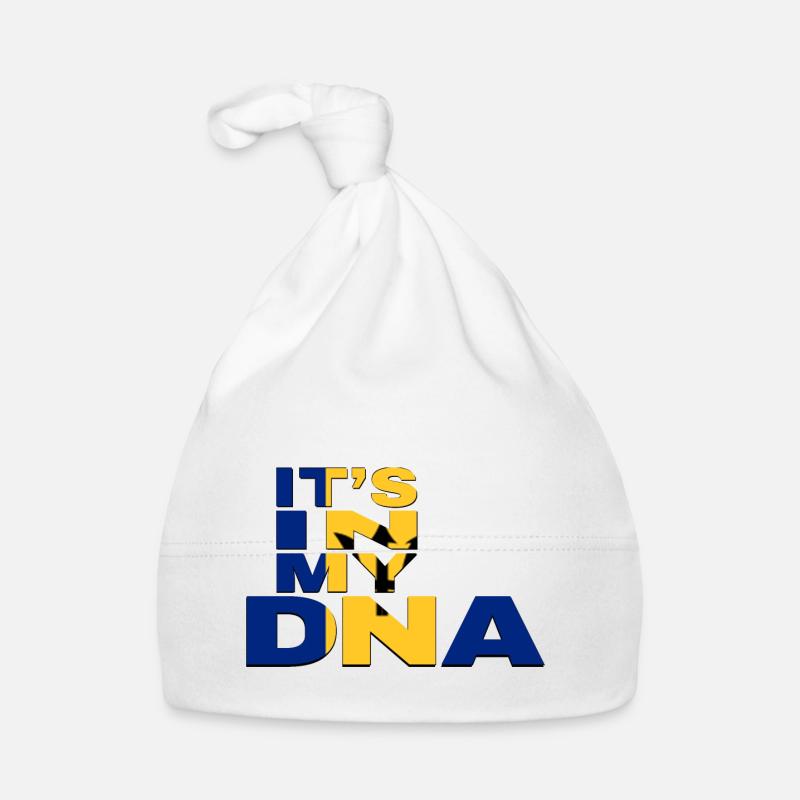 ITS IN MY DNA BARBADOS Organic Baby Cap