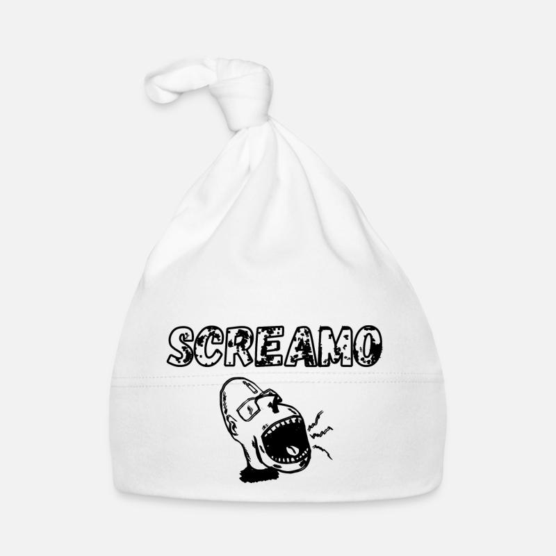 screamo Organic Baby Cap