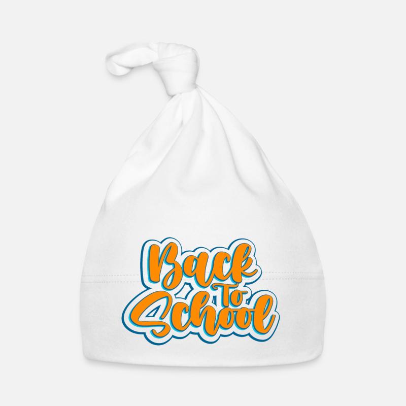 Schulstart Graffiti Kunst Schulanfang Style Baby Bio-Mütze