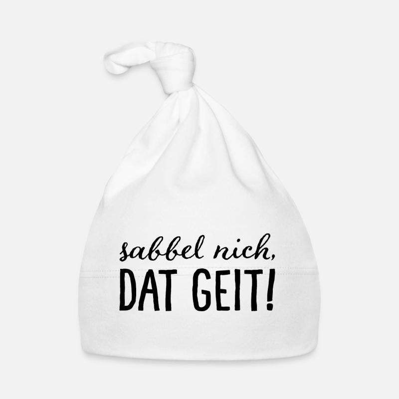 Sabbel nich, dat geit! Baby Bio-Mütze