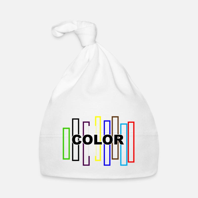 COLOR - Bonnet bio Bébé - blanc