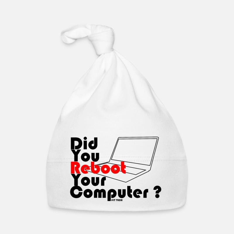 Did you reboot your computer? IT TECH Organic Baby Cap