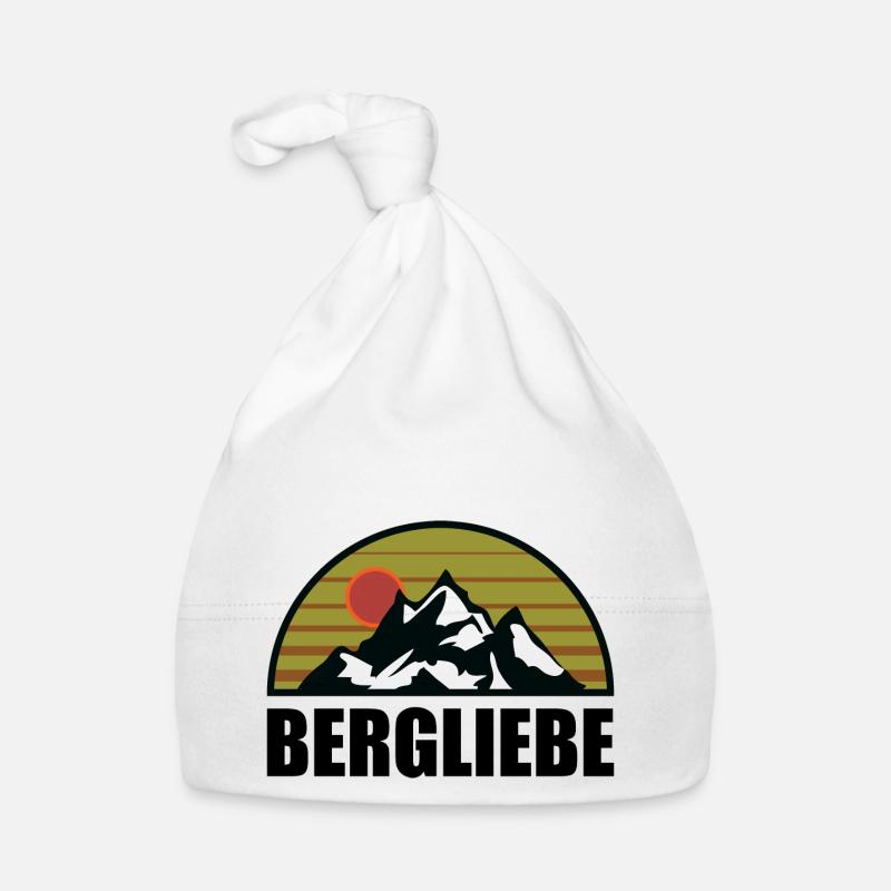 Berge Kletterer Natur Abenteuer Baby Bio-Mütze