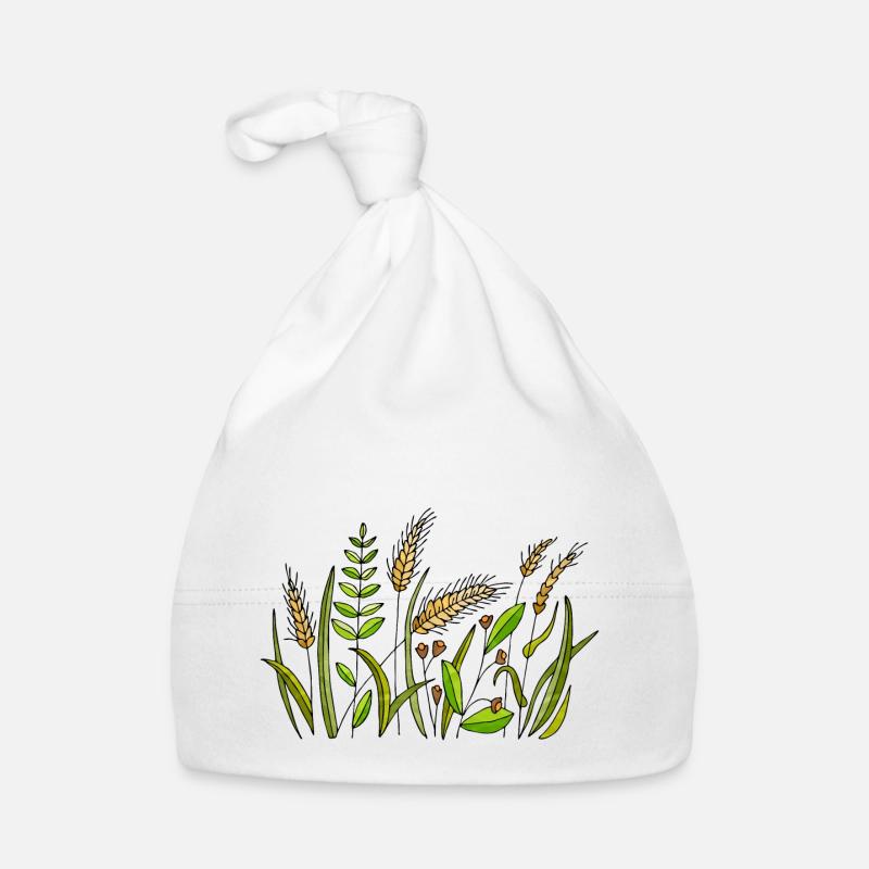 Erba Cappellino ecologico per neonato
