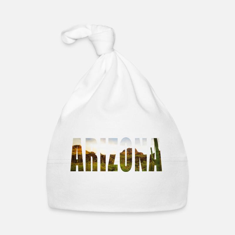 Arizona - Bonnet bio Bébé - blanc