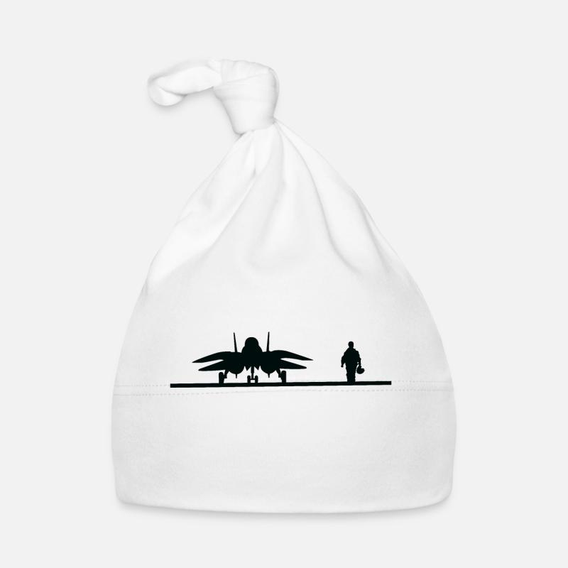 Armée de l’air Bonnet bio Bébé