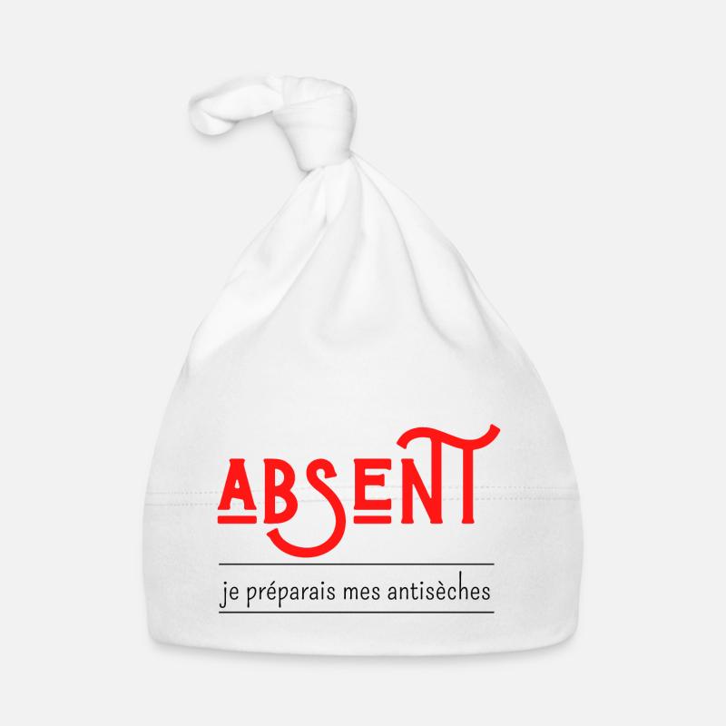 absent je préparais mes antisèches Bonnet bio Bébé