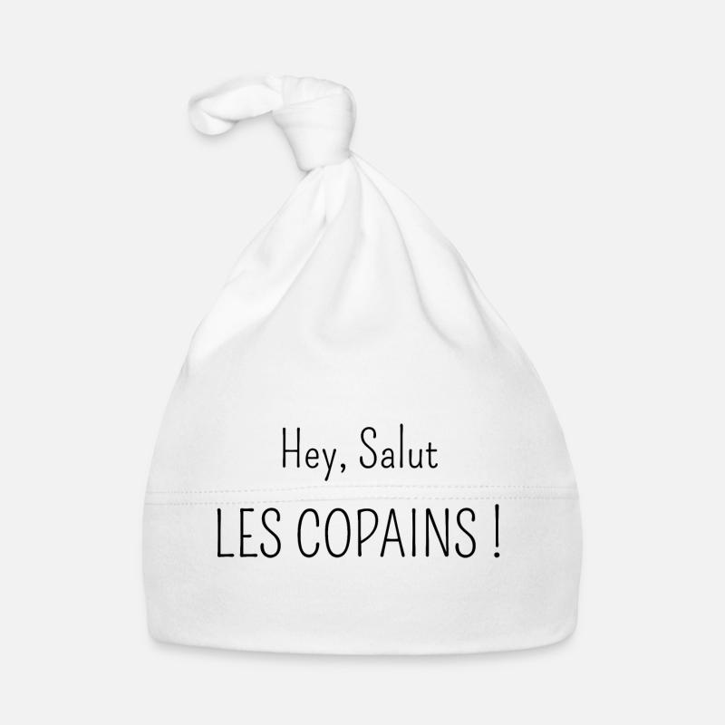 hey salut les copains Bonnet bio Bébé