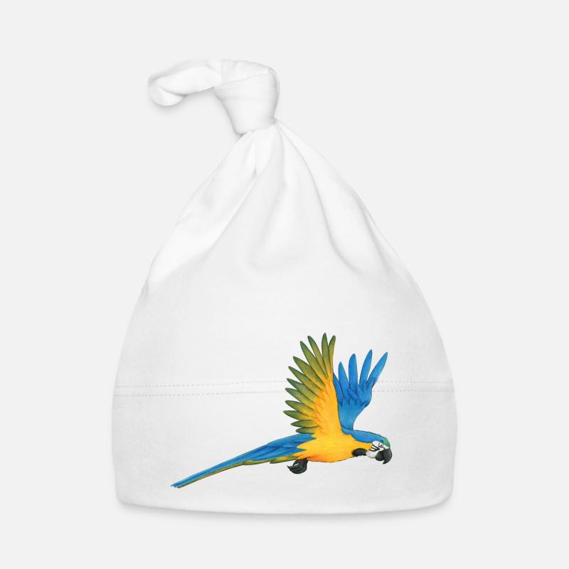 Perroquet d’ara Bonnet bio Bébé