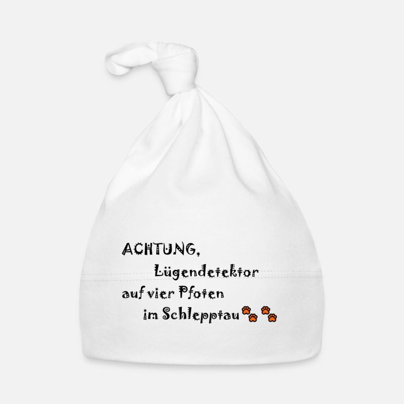 Lügendedektor auf vier Pfoten Baby Bio-Mütze