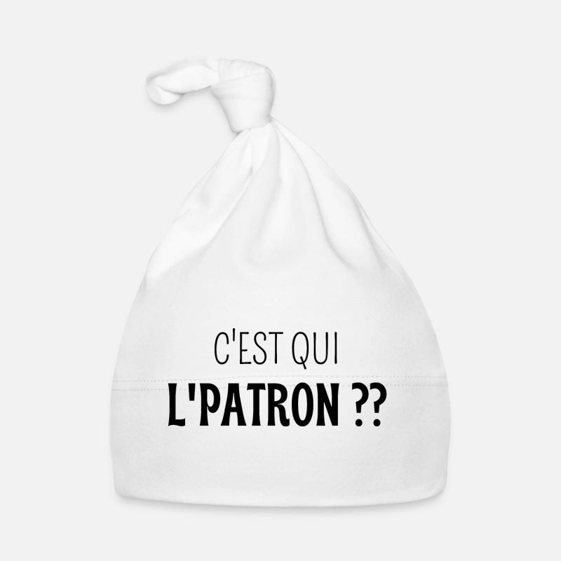 C'est qui lpatron Bonnet bio Bébé