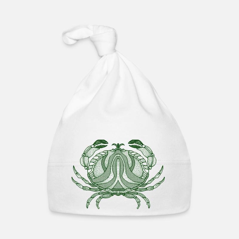 Krab Bio-muts voor baby's
