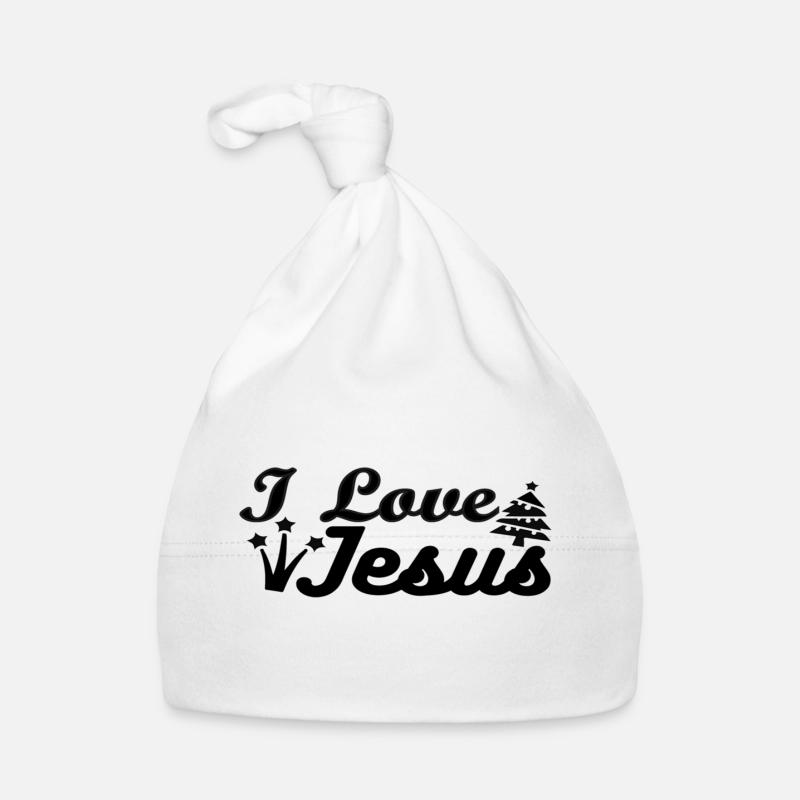 J’aime Jésus Bonnet bio Bébé