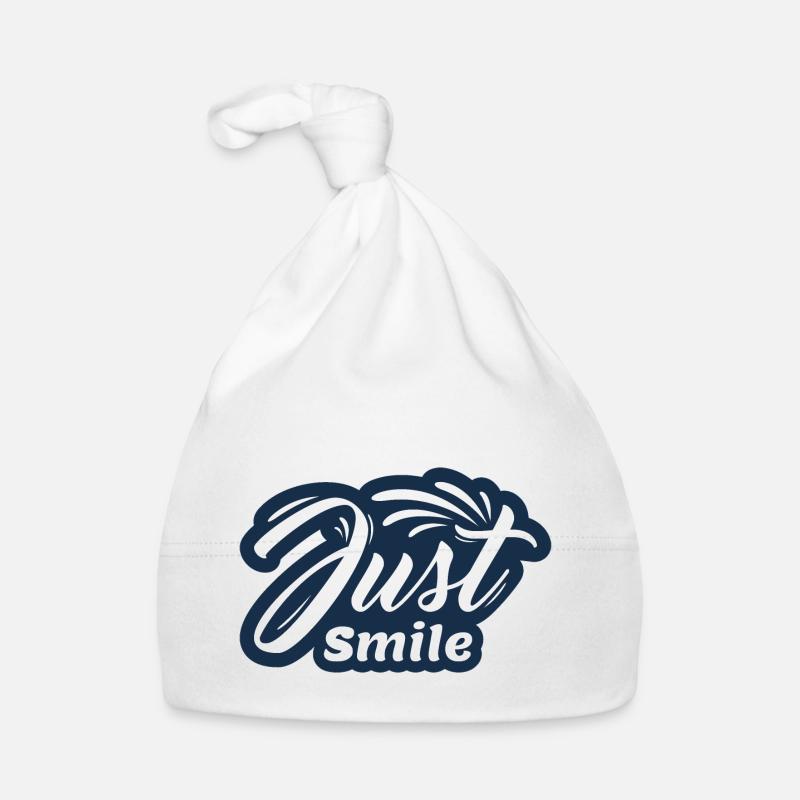 Just Smile Organic Baby Cap