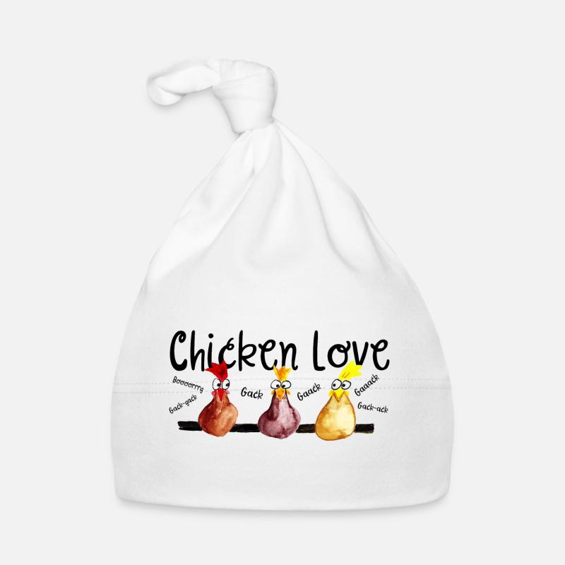 Amour de poulet Bonnet bio Bébé
