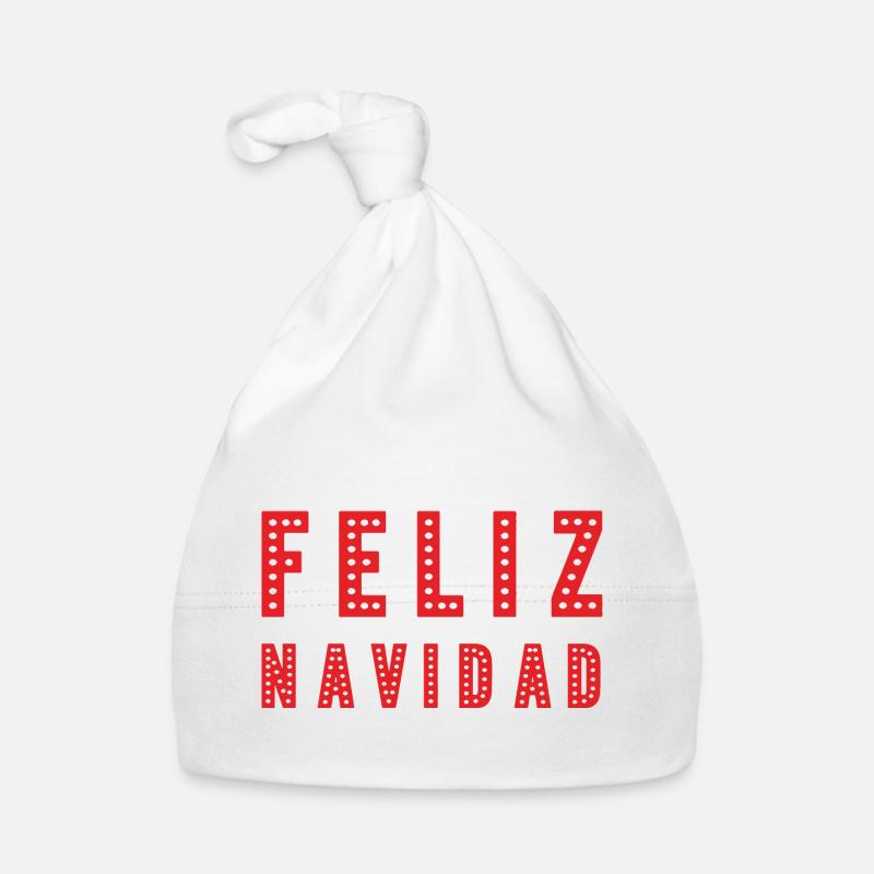 Feliz Navidad Baby Bio-Mütze