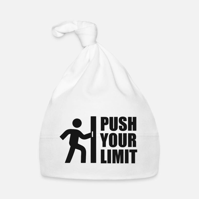 Push Your Limit Organic Baby Cap