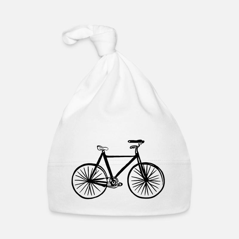Bicycle Doodle Bicycles Cycling Vector 1 Bonnet bio Bébé