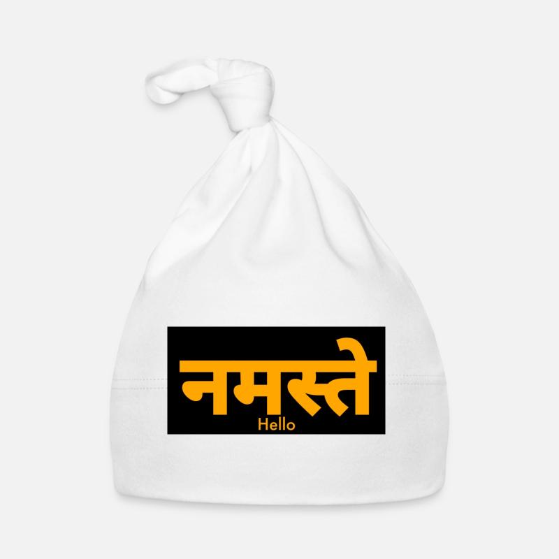 Hindi Organic Baby Cap
