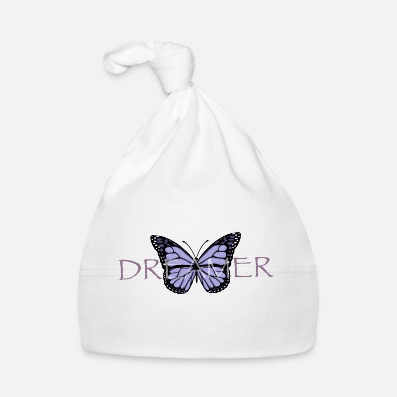 Rêveur de papillon Bonnet bio Bébé