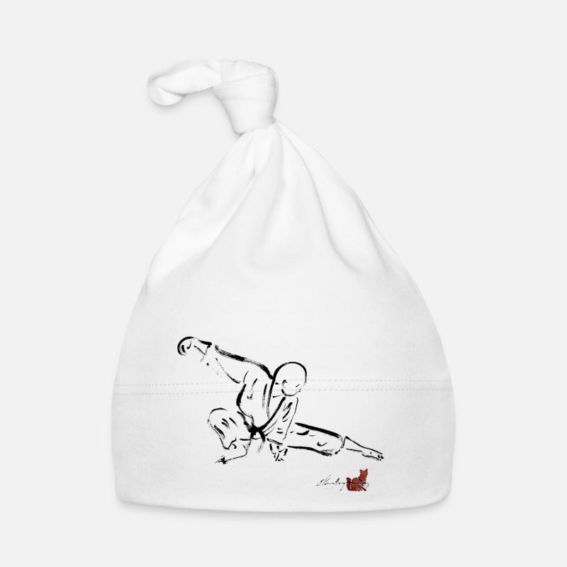 FELINEITE MARTIAL KARATE LOCATION Organic Baby Cap