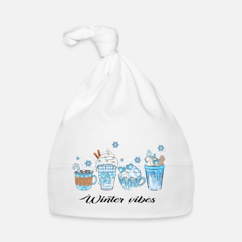 Winter Vibes Baby Bio-Mütze