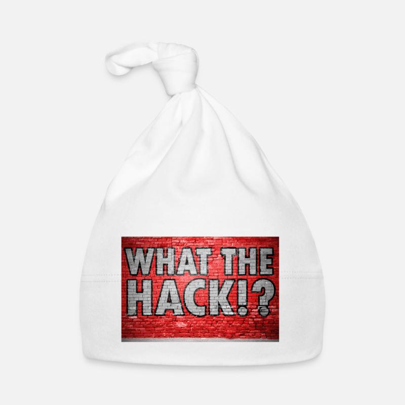 What The Hack!? Graffiti Organic Baby Cap