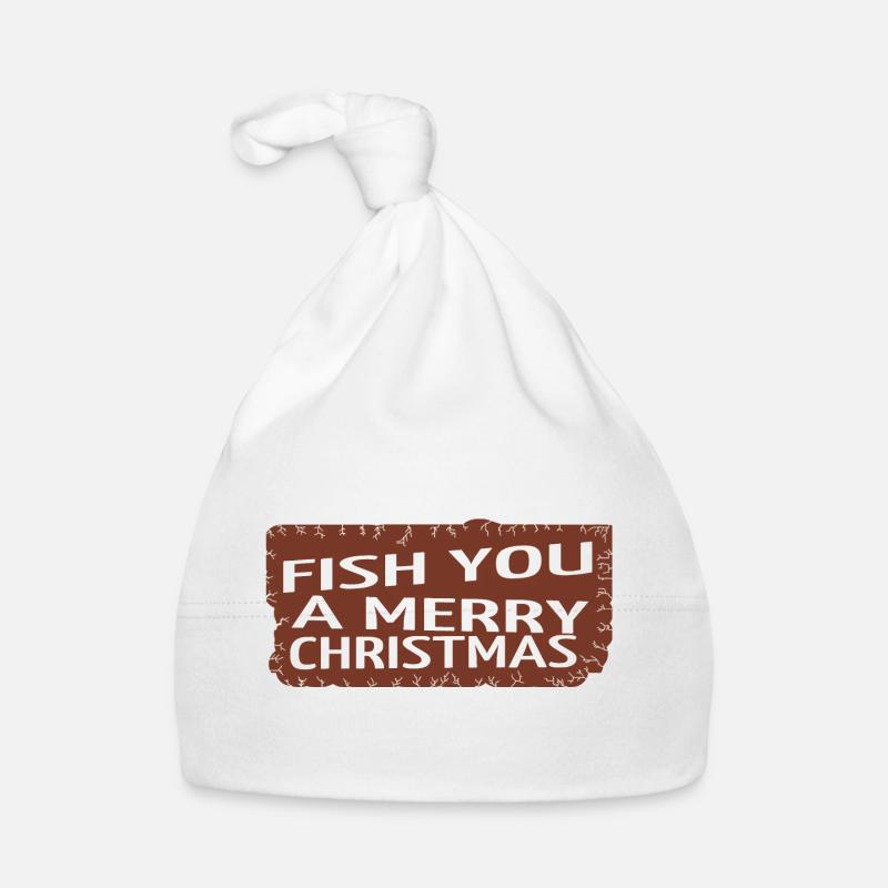 Bande dessinée Poisson Bateau de pêche Anniversaire idée cadeau Bonnet bio Bébé
