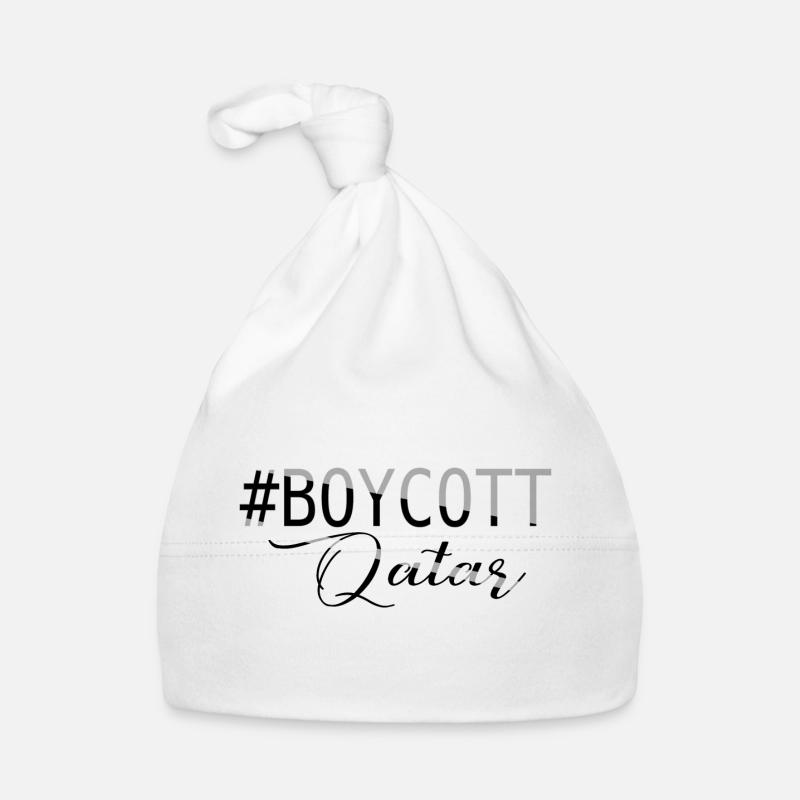BOYKOTT KATAR Baby Bio-Mütze