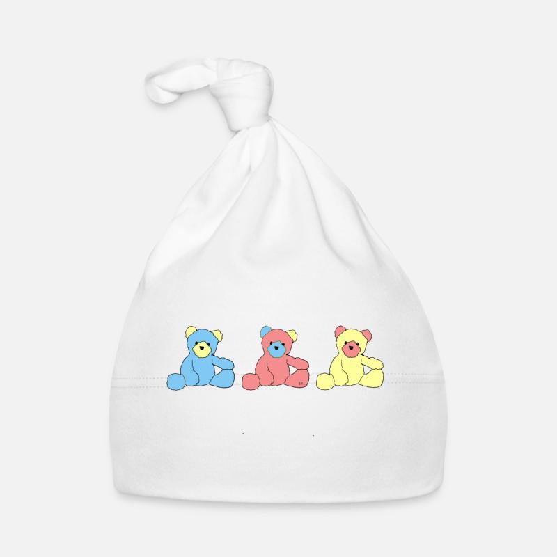 Teddy Bear Baby Bio-Mütze