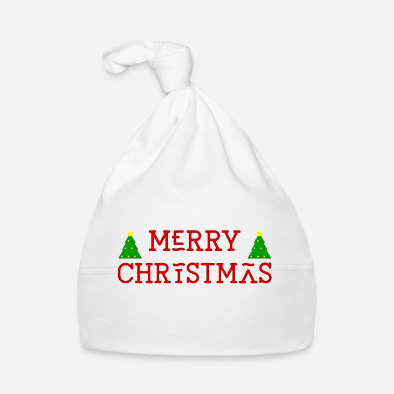 Christmas Merry Christmas Tree Gift Idea Organic Baby Cap
