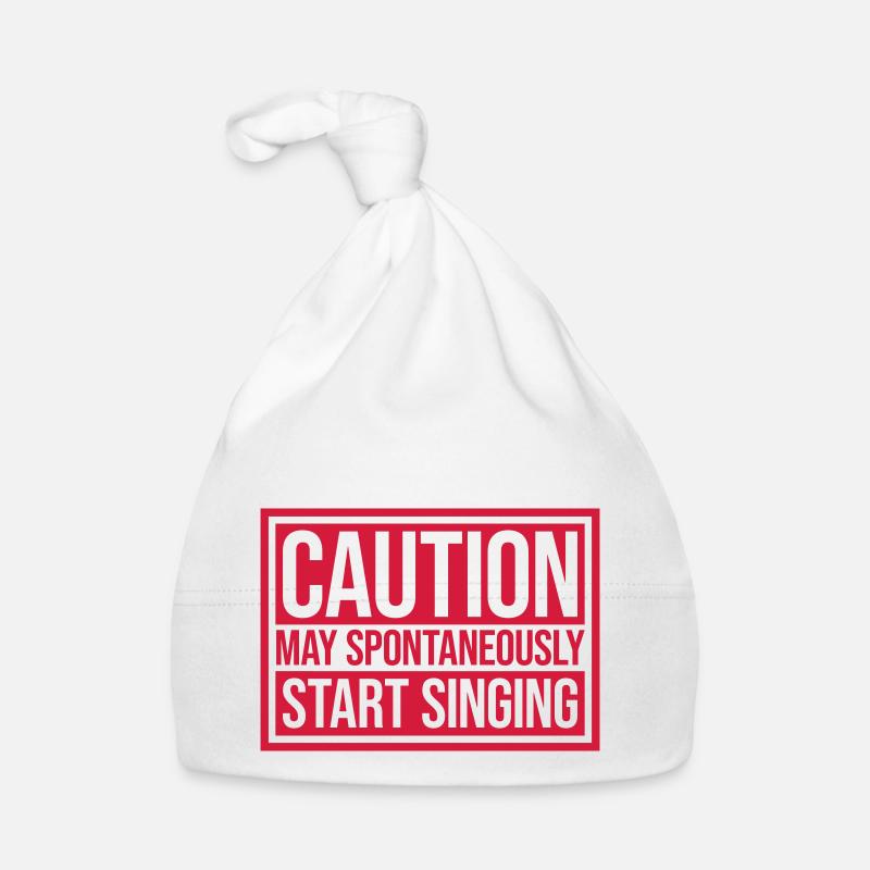 may spontaneously start singing Baby Bio-Mütze