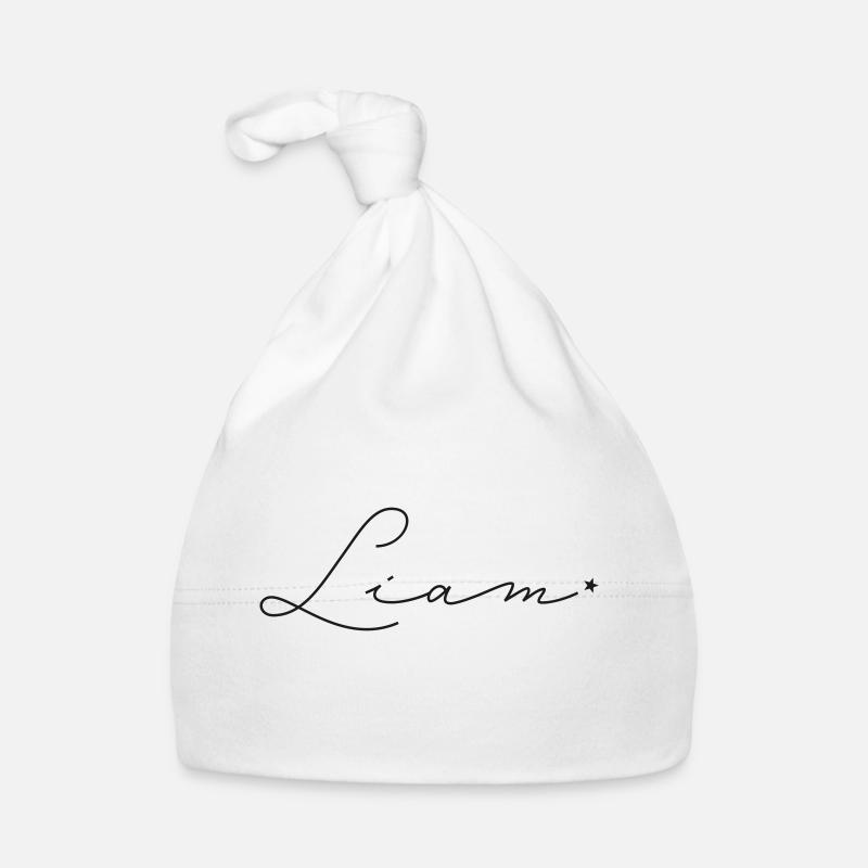 Name Liam Baby Bio-Mütze