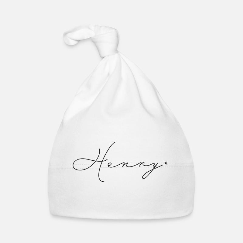 Name Henry Baby Bio-Mütze
