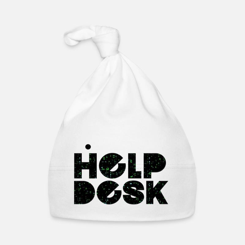 Helpdesk IT-Support-Geek Computer-Computer-Geek Baby Bio-Mütze