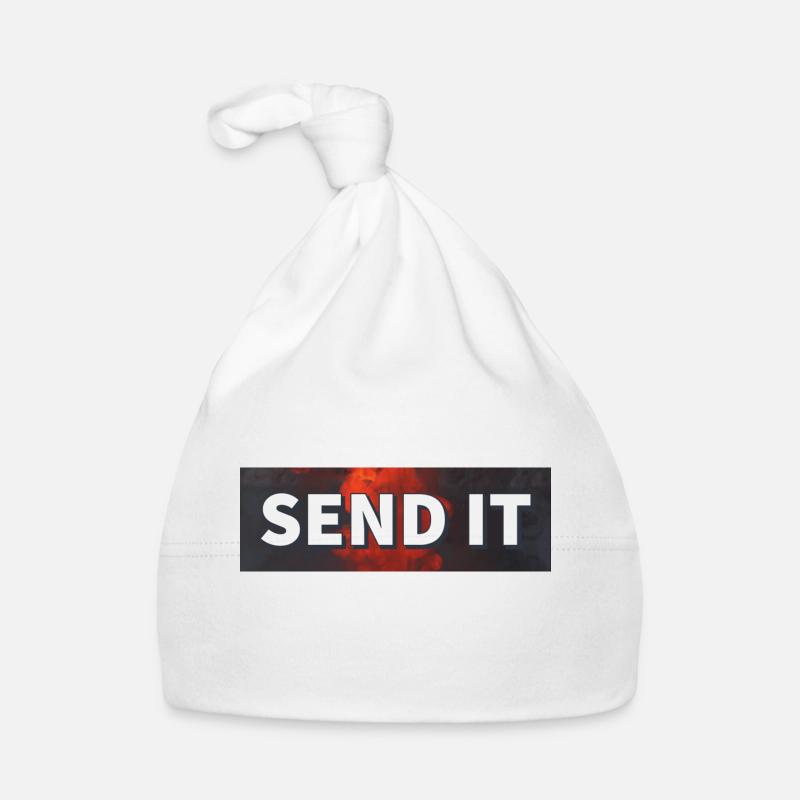 SEND IT Boxlogo Baby Bio-Mütze