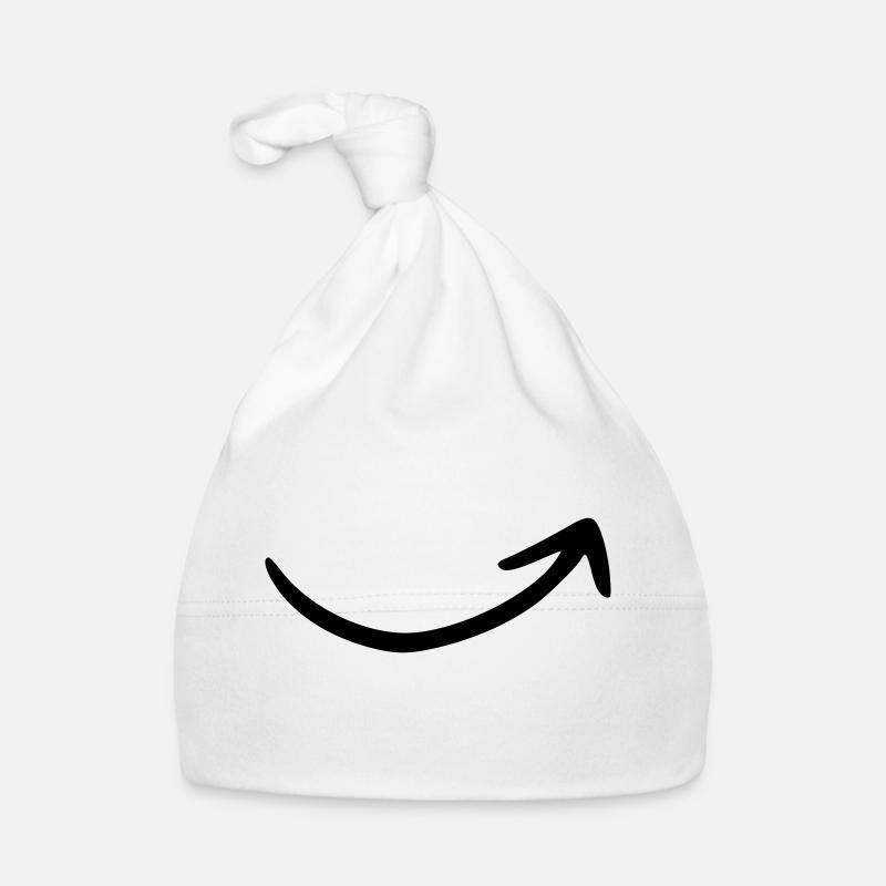 Flèche dessin croquis noir Bonnet bio Bébé