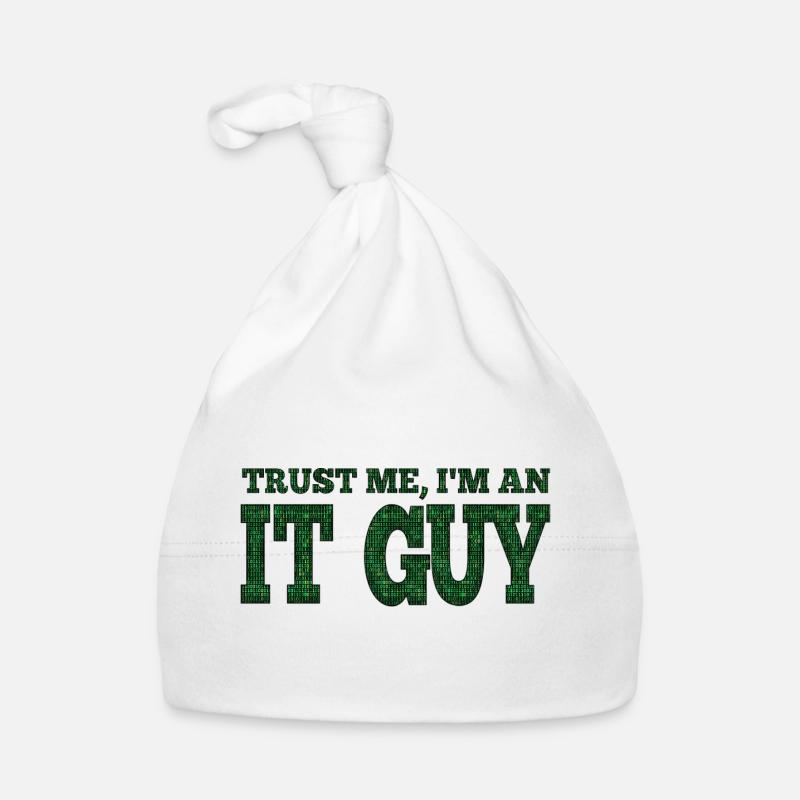 IT guy support geek computer computer geek technicien geek Bonnet bio Bébé