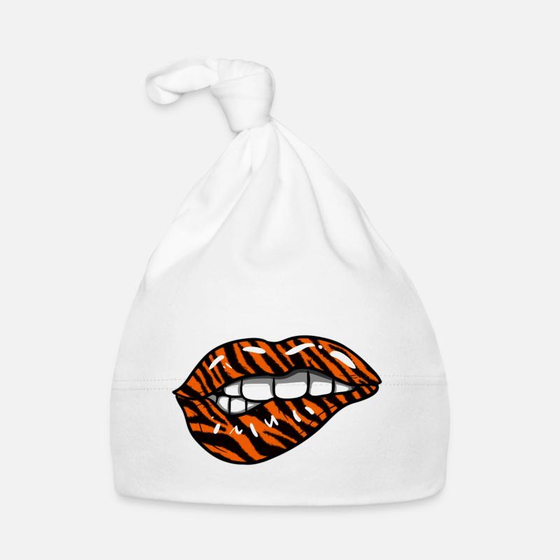 Lèvres de tigre Bonnet bio Bébé