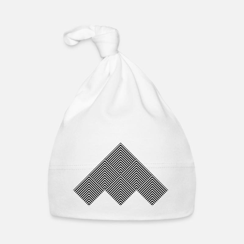 Cooles Muster Design Baby Bio-Mütze