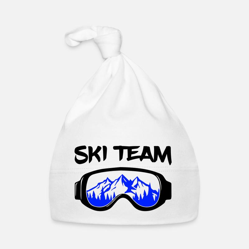 Équipe de ski Bonnet bio Bébé