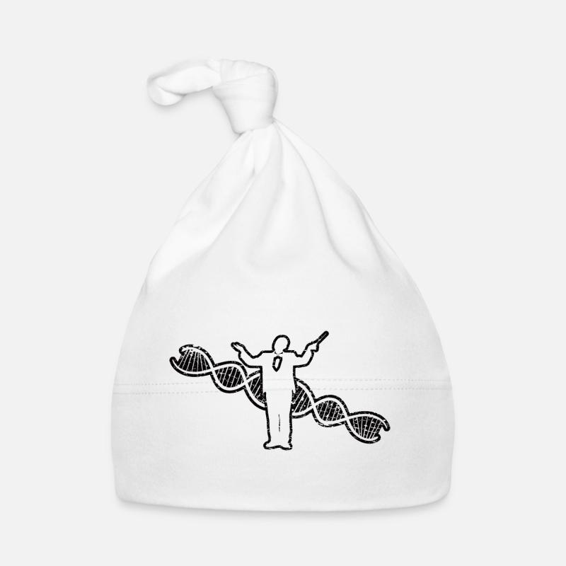 Dirigenten Geschenk Dirigieren Dirigent Musik - Baby Bio-Mütze - Weiß