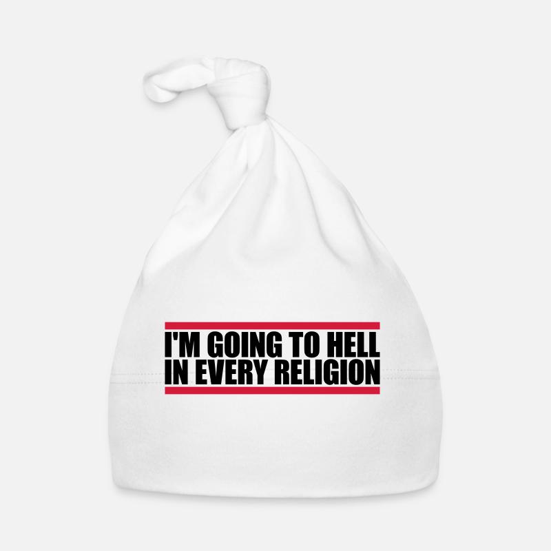 in going to hell Organic Baby Cap